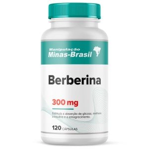 Berberina 300Mg 120 Cápsulas