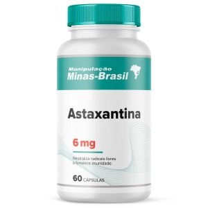 Astaxantina 6 Mg 60 Cápsulas