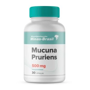 Mucuna Pruriens 500mg 30 Cápsulas