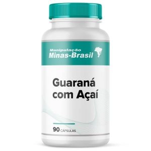 Guarana Com Açai 90 Cápsulas