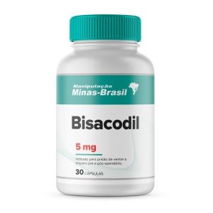 Bisacodil 5 Mg 30 Cápsulas