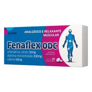 Fenaflex ODC 35mg + 300mg + 50mg com 20 Comprimidos Pharlab