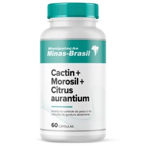 Cactin 500mg + Morosil 250mg + Citrus aurantium 300mg –60 Cápsulas