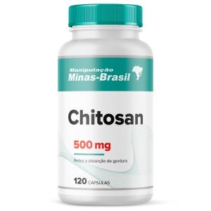 Chitosan (Quitosana) 500mg -120 Cápsulas