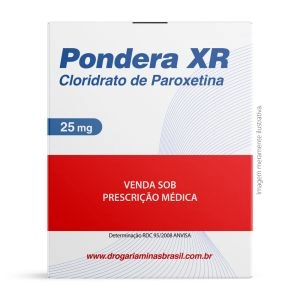 Pondera XR 25mg com 30 Comprimidos Revestidos Eurofarma