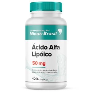 Ácido Alfa Lipóico 50Mg - 120 Cápsulas