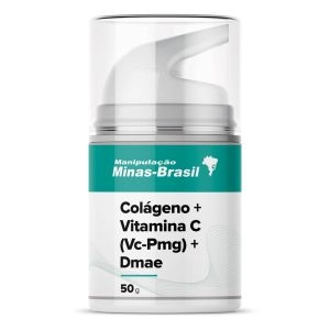 Colágeno 5% + Vitamina C (Vc-Pmg) 2% + Dmae 10% 50g