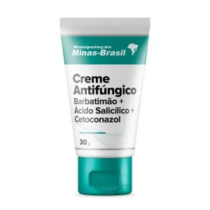 Creme Antifúngico Barbatimão + Ácido Salicílico + Cetoconazol 30g