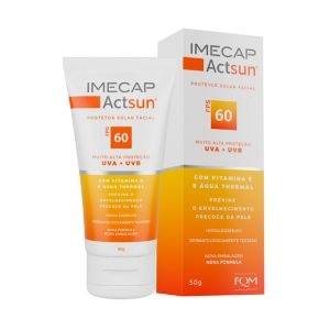 Protetor Solar Imecap Actsun FPS60 50g FQM
