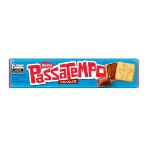Biscoito Passatempo Recheado Chocolate 130g