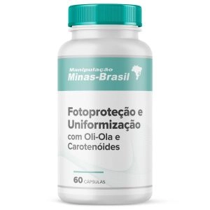 Fotoproteção e Uniformização com Oli-Ola e Carotenóides 60 Cápsulas
