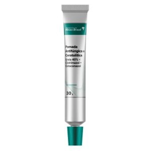 Pomada Antifúngica / Ceratolítica - Ureia 40%   Clotrimazol   Cetoconazol 30G