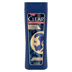 Shampoo Cabelo e Barba 200ml Clear Men