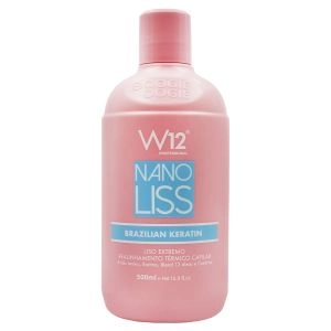 Realinhamento Térmico Capilar Nano Liss Brazilian Keratin 500Ml W12