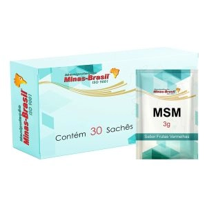Msm 3000 Mg (3G) - Sabor Frutas Vermelhas 30 Sachê