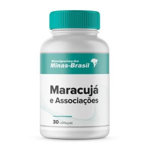Maracujá 150Mg + Crataegus 50Mg + Salix Alba 150Mg 30 Cápsulas