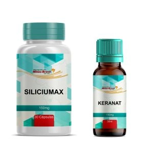 Combo Siliciumax 30 Cápsulas + Keranat 30ML
