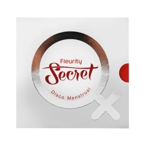 Disco Menstrual Secret Vermelho Fleurity