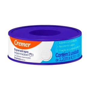 Cremer Esparadrapo Impermeável 1,2Cm X 4,5M C/ 1 Unidade