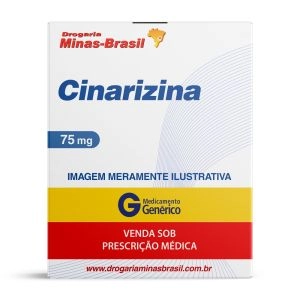 Cinarizina 75 Mg Com 30 Comprimidos Ranbaxy
