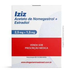 Iziz 2,5mg + 1,5mg com 84 Comprimidos Revestidos Libbs