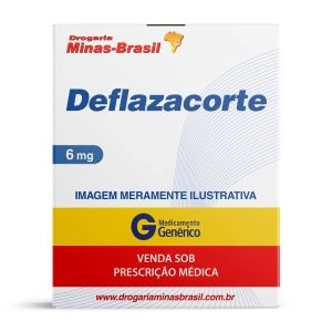 Deflazacorte 6 Mg Com 20 Comprimidos Genérico Ems