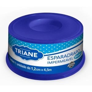 Esparadrapo Impermeável Branco 1,2cm x 4,5m Triane