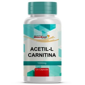 Acetil-L-Carnitina 1000Mg 120 Cápsulas