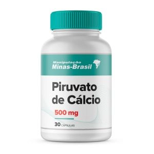 Piruvato de Cálcio 500mg 30 Cápsulas