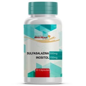 Sulfasalazina 500Mg   Inositol 150Mg - 30 Cápsulas