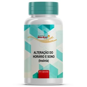Alteração do Horário e Sono (Insônia) 90 Cápsulas