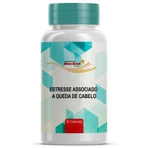 Estresse Associado A Queda de Cabelo 90 Cápsulas