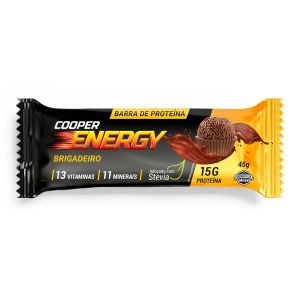 Barra de proteínas Cooper Energy Brigadeiro 45g