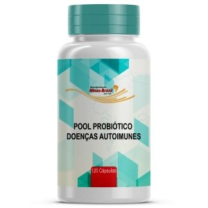 Pool Probiótico Doenças Autoimunes -120 Cápsulas