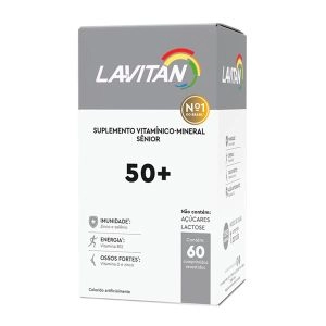 Multivitamínico Lavitan 50+ Com 60 Comprimidos Cimed