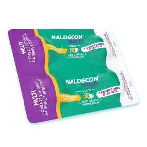 Naldecon Multi Com 4 Comprimidos