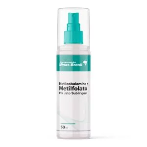 Metilcobalamina 1.000Mcg   Metilfolato 1.000Mcg Por Jato Sublingual – 50Ml