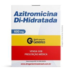 Azitromicina Di-Hidratada Pó Para Suspensão 600mg Com 15ml Genérico Pharlab