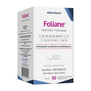 Foliane Com 30 Comprimidos Revestidos Dovalle