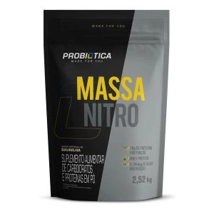 Massa Nitro Refil Baunilha 2,52kg Probiótica