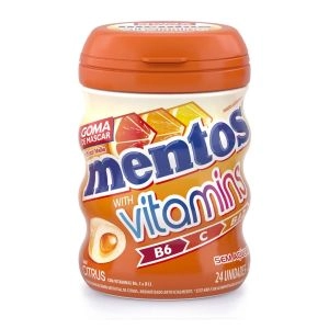 Goma de Mascar Mentos With Vitamins 48g