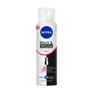 NIVEA Desodorante Aerossol Black e White INVISIBLE Clear 150ml