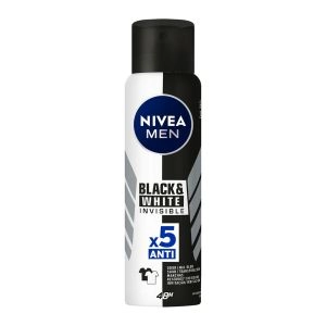 Desodorante Aerosol Nivea For Men Invisible for Black e White 150ml