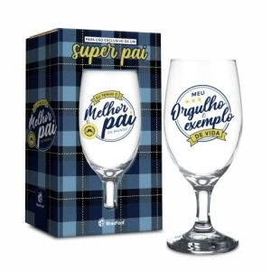 Taça Windsor Melhor Pai do Mundo Brasfoot 330ml