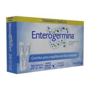 Probiótico Enterogermina Com 20 Frascos de 5ml Cada Sanofi