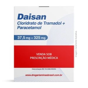 Daisan 37,5mg/325mg Daiichi-Sankyo com 10 comprimidos revestidos