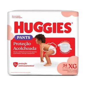 Fralda Huggies Roupinha Supreme Care XG - Com 24 unidades