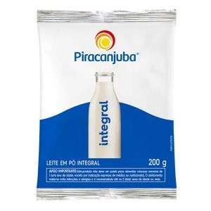 Leite em Pó Integral 200g Piracanjuba
