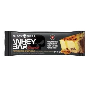 Whey Bar Gourmet Maracujá Black Skull 45g