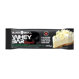 Whey Bar Gourmet Limão Black Skull 45g